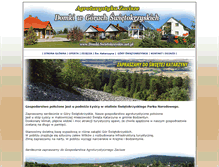 Tablet Screenshot of domki.swietokrzyskie.net.pl